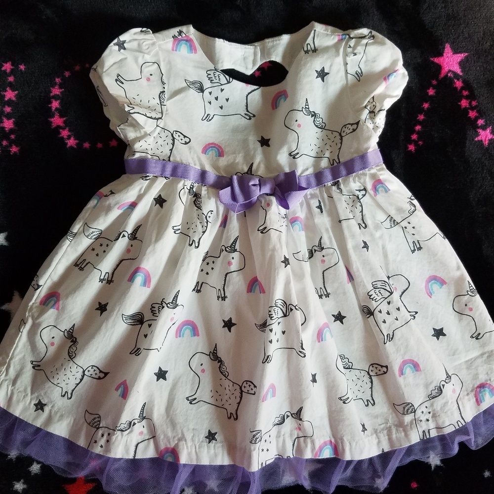 Baby unicorn dress